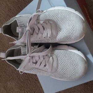 Nurture Metallic Silver Sneakers